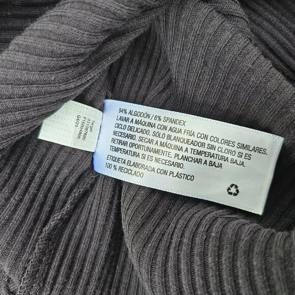 Wild Fable Women Knit Dress Quarter Zip Sleeve Less Bodycon Dress Size XS - Picture 9 of 9